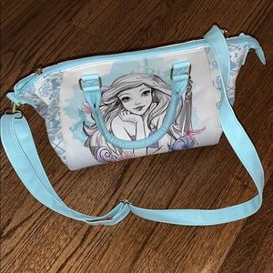 Beautiful Disney Ariel Sketched Loungefly Satchel